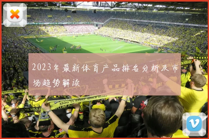 2023年最新体育产品排名分析及市场趋势解读